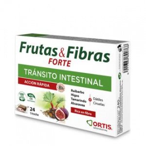 Frutas & Fibras Forte 24 cubitos Ortis