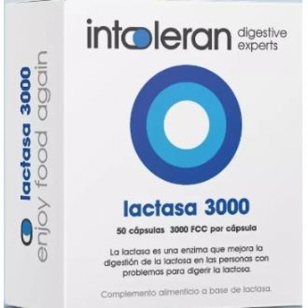 Intoleran Lactasa 3000 50Cap. - INTOLERAN