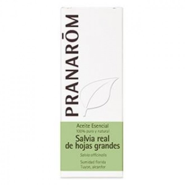Salvia Real Hojas Grandes Aceite Esencial Bio 10Ml - PRANAROM