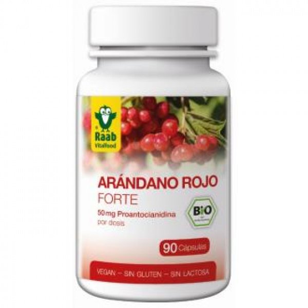 Arandano Rojo Forte 90Cap. Bio Sg Vegan - RAAB VITALFOOD