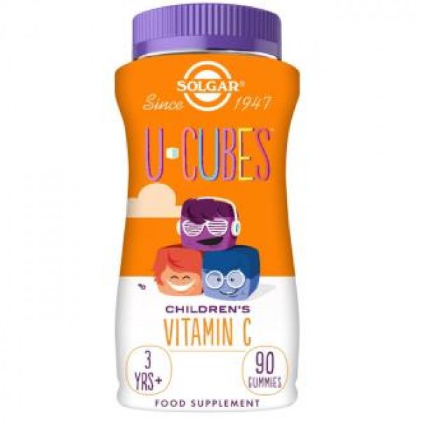 U-Cubes Vitamina C 90 gominolas Solgar
