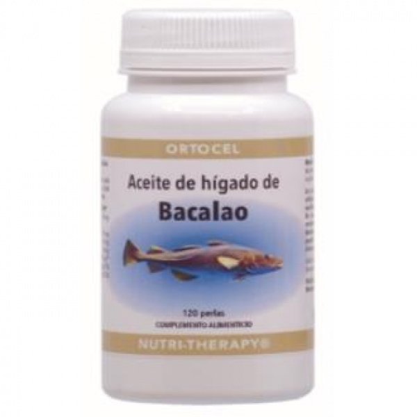 Aceite Higado De Bacalao 120Perlas - ORTOCEL NUTRI-THERAPY