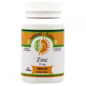 Zinc 25 mg 100 comprimidos Nutri-Force