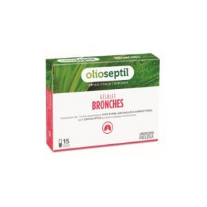 Olioseptil Bronquios 15 cápsulas Ineldea