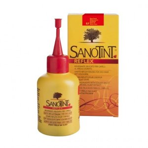 Tinte Vegetal Reflex 57 Rojizo Oscuro 80 ml Sanotint