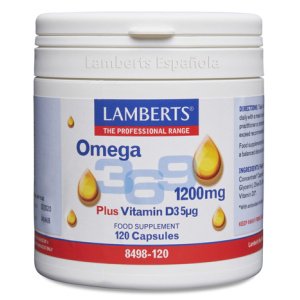 Omega 3-6-9 120 perlas Lamberts