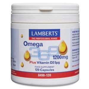 Omega 3-6-9 120 perlas Lamberts