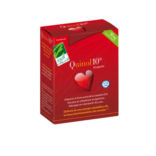 Quinol 10 - 50 mg 60 perlas 100% Natural