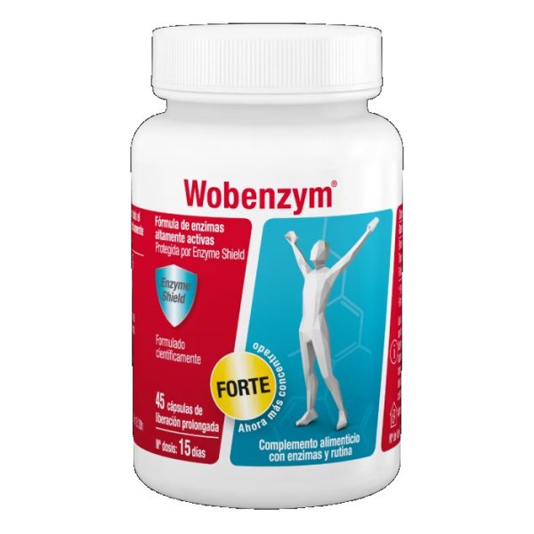 Wobenzym Forte 45 Cápsulas Wobenzym