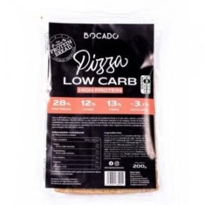 Base De Pizza Low Carb High Protein 200Gr. – BOCADO