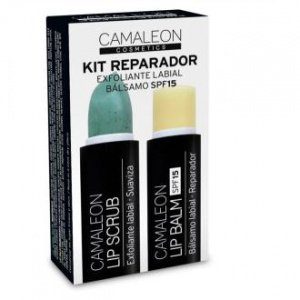 Camaleon Kit Reparador Labial+Exfoliante Melon. – CAMALEON cosmetics