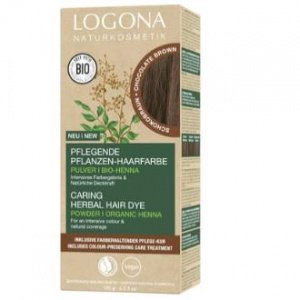 Colorante Vegetal Marron Chocolate 091 100Gr. – LOGONA