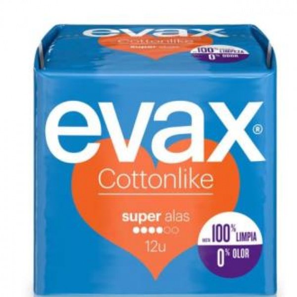 Evax Cottonlike Alas Super 12Ud.