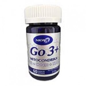 Go3+ Mitocondrika 60Cap. – NATURE KARE WELLNESS