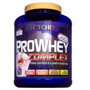 Proteinas Victory Pro Whey Fresa 2Kg.