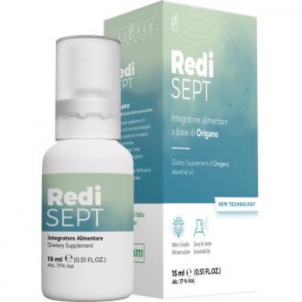 Redi SEPT Spray Glauber Pharma 15 ml Forza Vitale