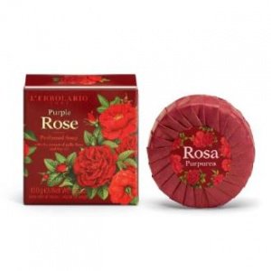 Rosa Purpurea Jabon Perfumado 100Gr. – L´ERBOLARIO