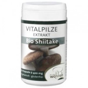 Shiitake Bio 60Cap. – PILZE WOLHRAB