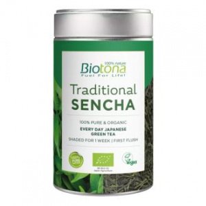 Traditional Sencha Te Verde 80Gr. Bio Vegan – BIOTONA