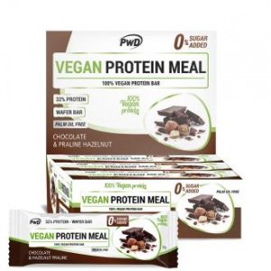 Vegan Protein Meal Choco-Avellana Praline 12Barr – PWD nutrition