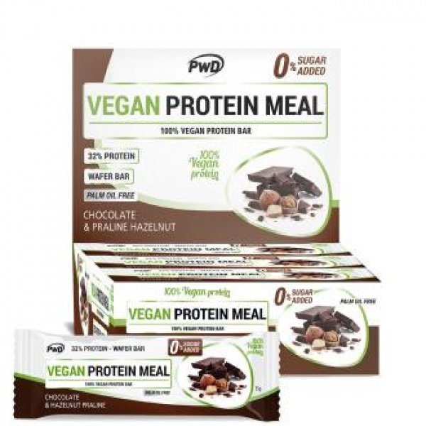Vegan Protein Meal Choco-Avellana Praline 12Barr