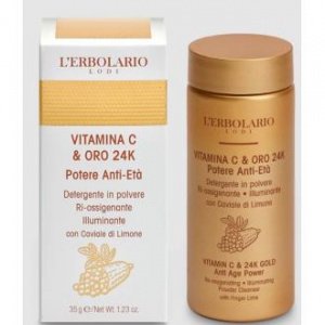 Vitamina C Oro Limpiadora En Polvo 35Gr. – L´ERBOLARIO