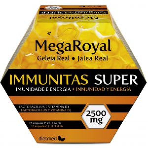 Megaroyal Immunitas Super 20 ampollas Dietmed