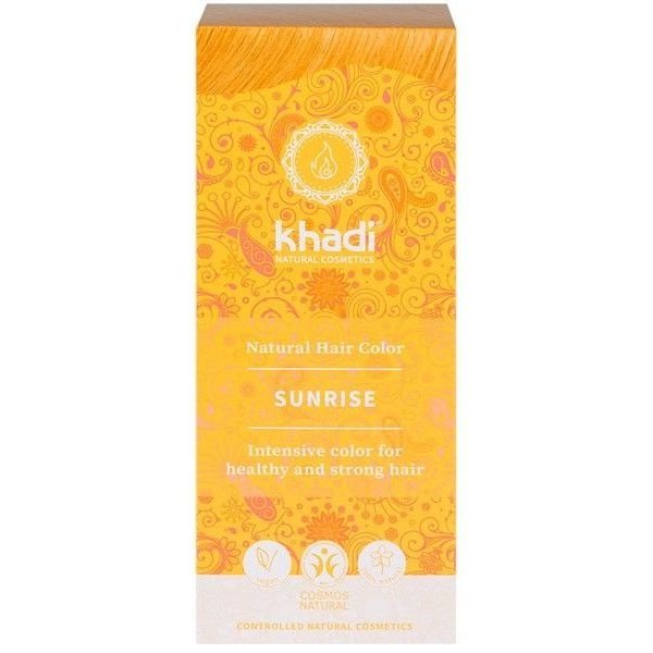 Tinte Herbal Color Amanecer-Miel (Sunrise) 500 gramos Khadi