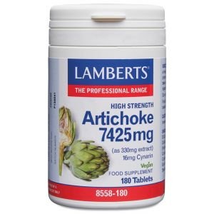 Alcachofa 7.425 mg 180 tabletas Lamberts