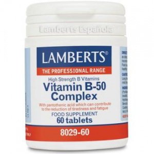 Vitamina B50 Complex 60 comprimidos Lamberts
