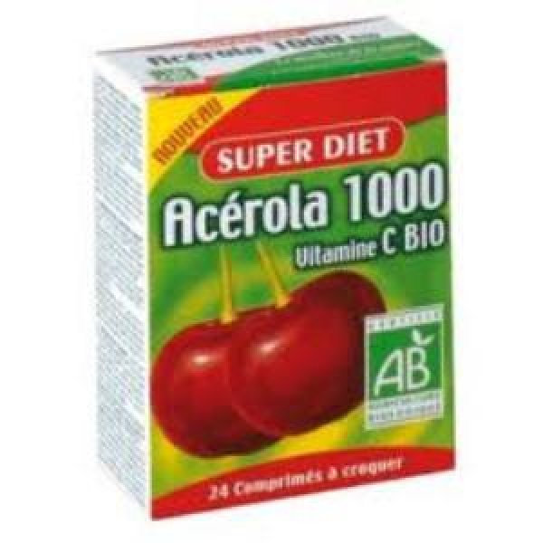 Acerola Bio 1000 24Comp.Masticables