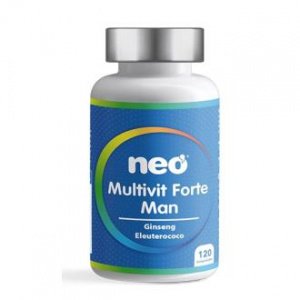 Multivit Forte Man Ginseng Eleuterococo 120Comp. – Neo