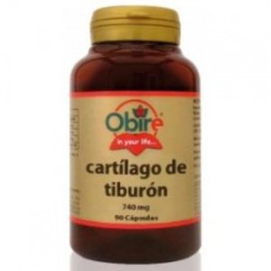 Cartilago De Tiburon 740Mg. 90Cap. – Obire