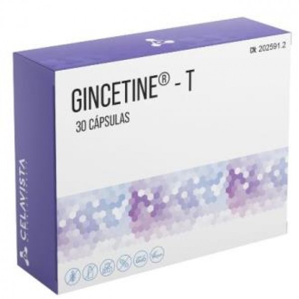 Gincetine T 30 cápsulas Celavista