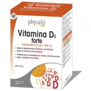 Vitamina D3 Forte 100Cap. – Physalis