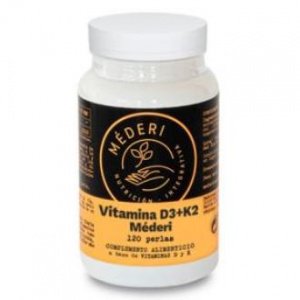 Vitamina D3 + K2 120Perlas – Mederi Nutricion Integrativa