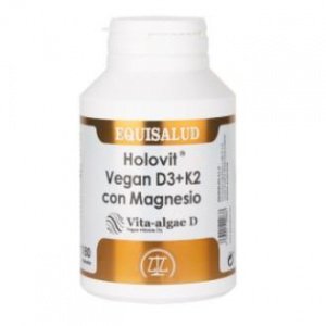 Holovit Vegan D3+K2 Con Magnesio 180Cap. – Equisalud