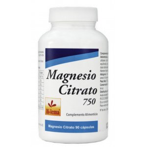 Magnesio Citrato 750 90 cápsulas Bilema