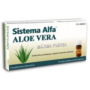 Sistema Alfa Aloe Vera 20 viales Pharma OTC