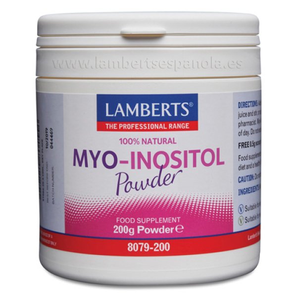 MYO Inositol 200 gramos Lamberts