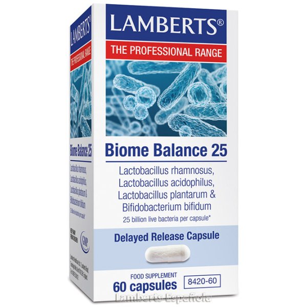 Biome Balance 25 60 cápsulas Lamberts