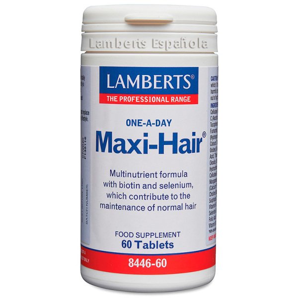 Maxi-Hair® 60 tabletas Lamberts