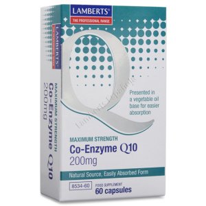 Co-Enzima Q10 200 mg 60 cápsulas Lamberts