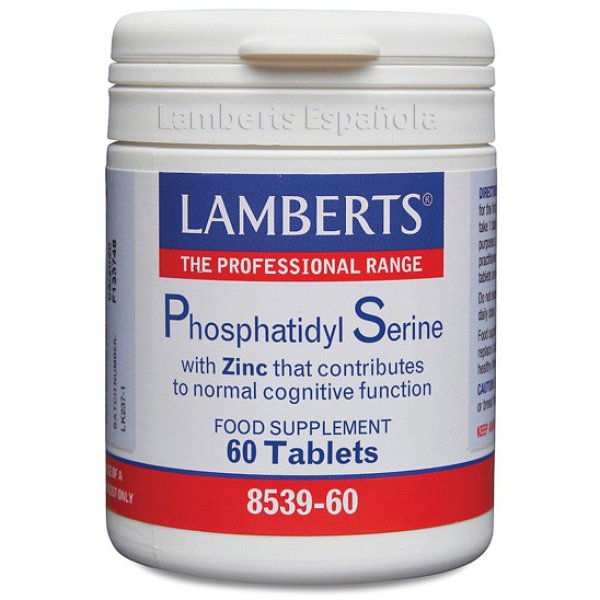 Fosfatidil Serina con Zinc 60 comprimidos Lamberts