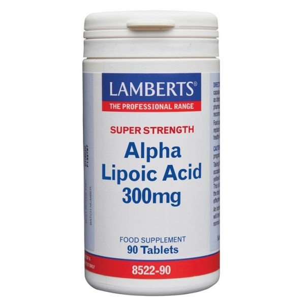 Ácido Alfa Lipoico 90 comprimidos Lamberts