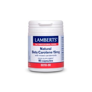 Beta Caroteno Natural 15 mg 90 cápsulas Lamberts