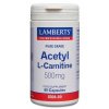 L-Acetil Carnitina 500 mg 60 cápsulas Lamberts