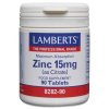 Zinc 15 mg 90 comprimidos Lamberts