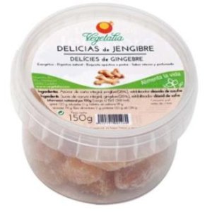 Bio Delicias De Jengibre Caramelos De Goma 150Gr.