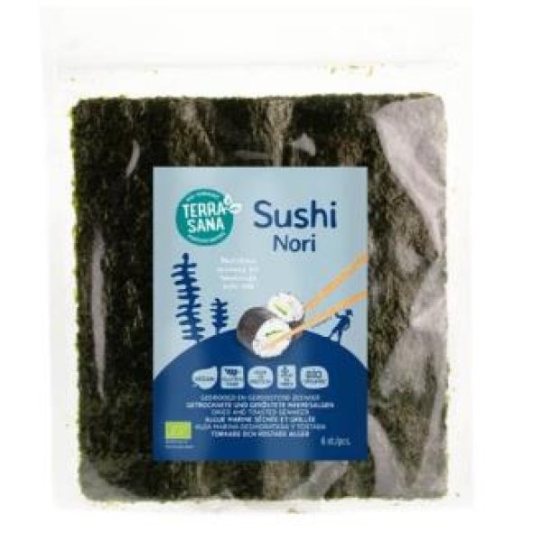 Sushi Nori 8 Laminas 15Gr.